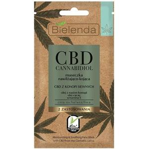 Bielenda CBD Cannabidiol Face Mask Moisturizing & Soothing For Dry & Sensitive Skin 8 g