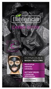 Bielenda Carbo Detox Cleansing Carbon Face Mask Mature Skin 8 g