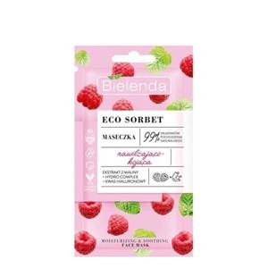 Bielenda Eco Sorbet Raspberry Face Mask Moisturizing And Soothing 8 g