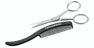 Tweezerman Moustache Schaartje & Kam 2 st