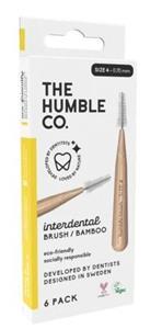 The Humble Co Interdental borstel 0.70 mm geel 6st