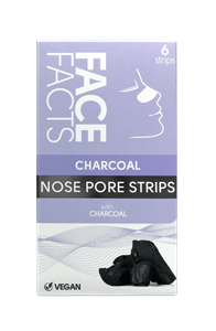 Face Facts Deep Cleansing Charcoal Nose Pore Strips 6 st