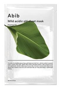 Abib Mild Acidic pH Sheet Mask Heartleaf Fit 1 st