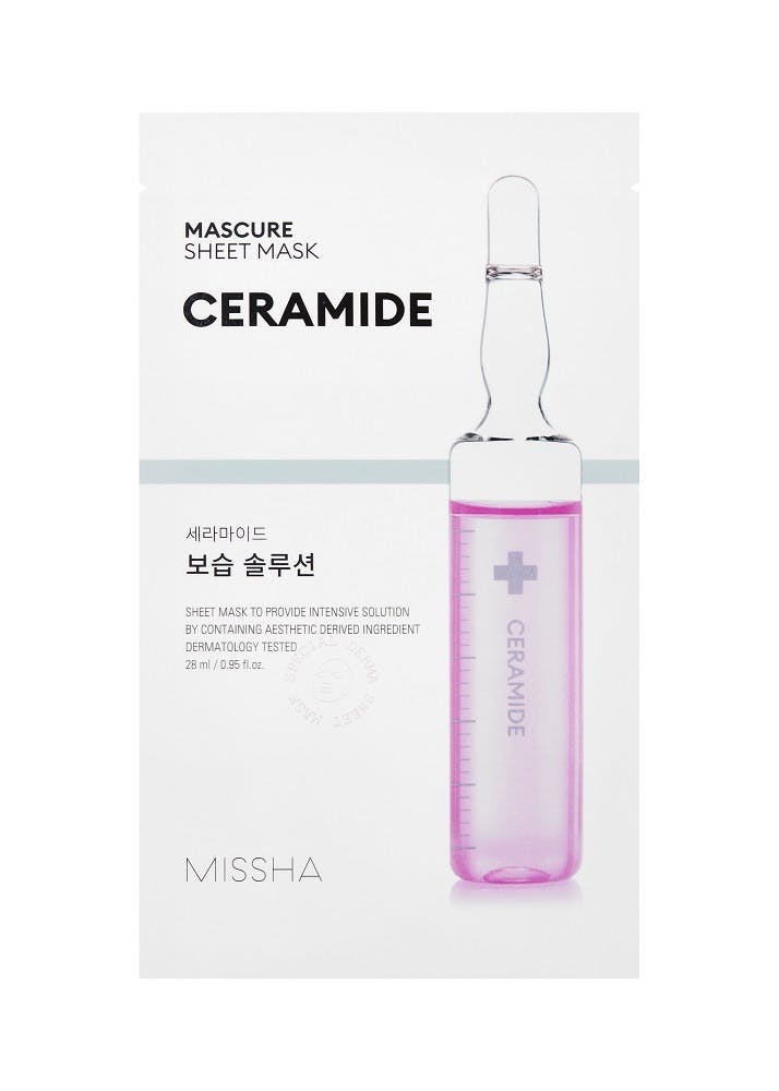 Missha Mascure Moisture Barrier Solution Sheet Mask Ceramide 28 ml