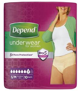 Depend Pants Vrouwen Normal S/M