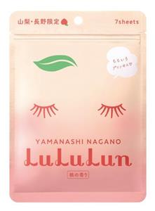 LuLuLun Premium Sheet Mask Yamanashi Peach 7 st