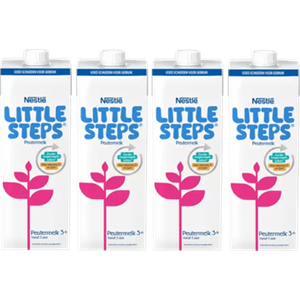 LITTLE STEPS ITTLE STEPS Peutermelk 3+ 4 x 1L bij Jumbo