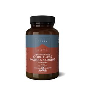 Terranova Cordyceps rhodiola & ginseng poeder