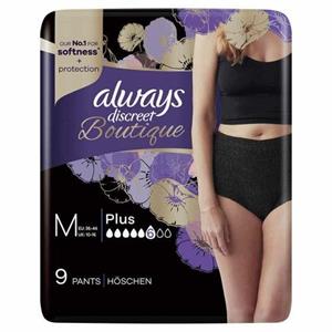 Always discreet always - Höschen 'Discreet Boutique' Gr. M in Schwarz