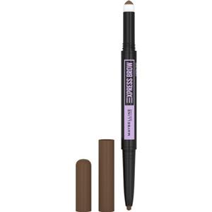 Maybelline 3x  Brow Satin Duo Wenkbrauwpotlood en Poeder 025 Brunette