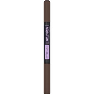 Maybelline 3x  Brow Satin Duo Wenkbrauwpotlood en Poeder 04 Dark Brown