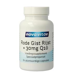 Nova Vitae Rode gist rijst + 30mg Q10