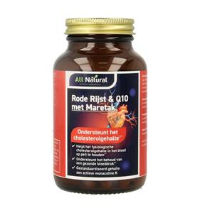 All Natural Rode rijst Q10 60mg