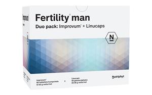 Nutriphyt Fertility man duo 2 x 60 capsules 120 capsules