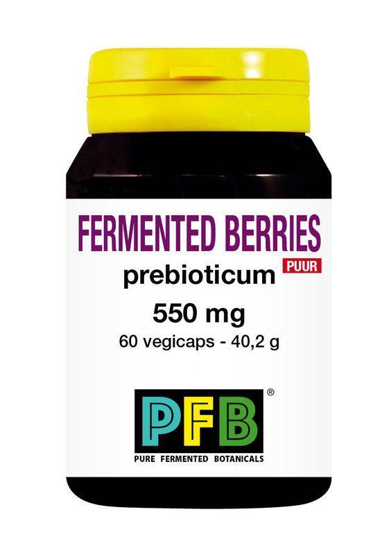 Fermented berries 550 mg puur 60 Vegan Capsules