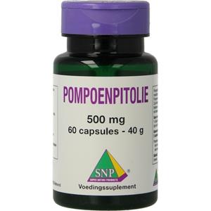 Pompoenpitolie 500mg 60 Capsules