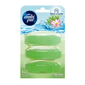 Ambi Pur Toiletblok navulling bamboe & lotus 3 stuks