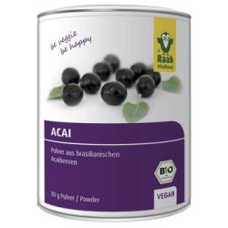 Raab Vitalfood Bio Acai Powder (80g) poeder Superfood