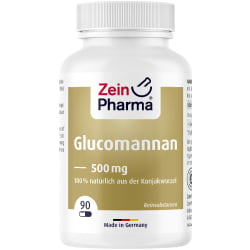 Glucomannan 500mg (90 capsules)  verzadiging Konjac-wortel