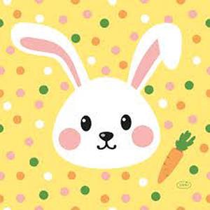 Duni Paas Servetten Hoppy Easter 33X33 Cm