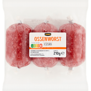 JUMBO umbo Ossenworst 3 Stuks