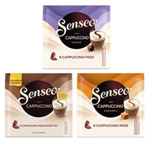 Senseo  Cappuccino Varianten - 3x 8 pads
