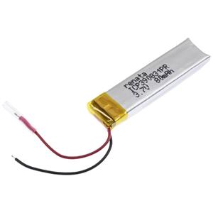 Renata ICP390831PR Spezial-Akku Prismatisch Kabel LiPo 3.7V 85 mAh