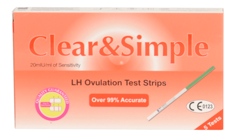 Clear & Simple 5 Ovulatieteststrips 5 st