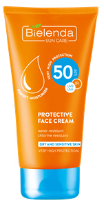 Bielenda Protective Face Cream Dry & Sensitive Skin SPF50 50 ml