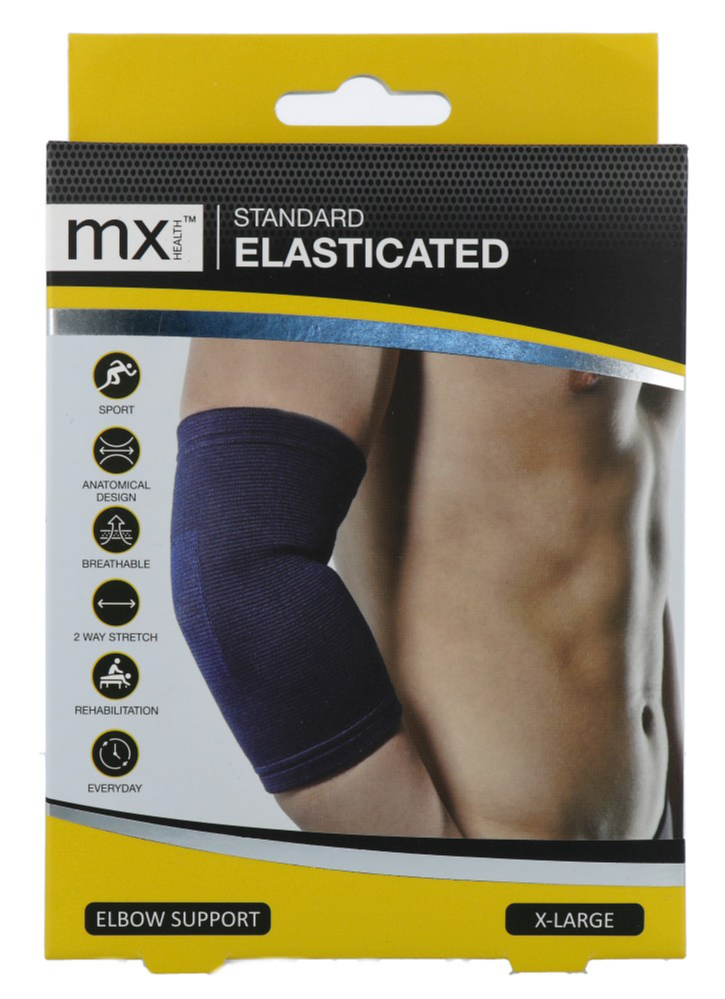 MX Health Standard Elasticated Elbow Support XL