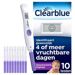 Clearblue 3x  Ovulatietest Digitaal Geavanceerd 10 stuks