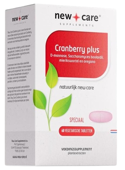 New Care Cranberry plus 60 stuks