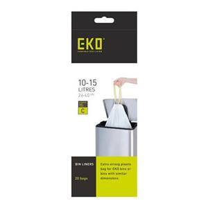 EKO Type C Afvalzak 10-15 Liter - 6 x 20 Zakken