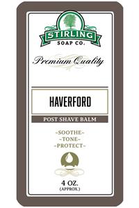 Stirling Soap Co. after shave balm Haverford 118ml