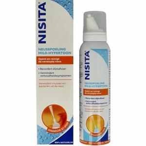 Nisita Neusspoeling mild hypertoon jet spray 125ml