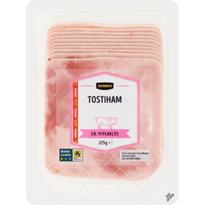 Jumbo umbo Tostiham Voordeelverpakking 225g