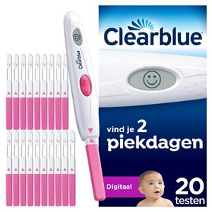 Clearblue 6x  Ovulatietest Digitaal 20 stuks