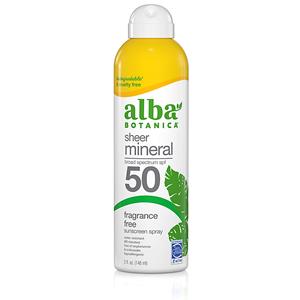 Alba Botanica Minerale Zonnebrand Spray SPF50