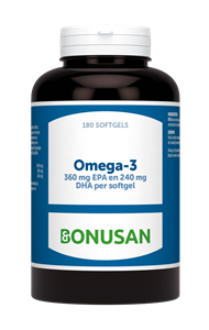Bonusan Omega-3 360mg EPA 240mg DHA Softgels