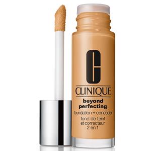 Clinique Foundation Concealer In 1 24u Langhoudend Hydraterend  - Beyond Perfecting™ Foundation + Concealer Foundation & Concealer In 1 - 24u Langhoudend & Hydraterend WN 54 Honey Wheat