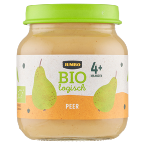 JUMBO umbo Babyvoeding Biologisch Peer 4+ Maanden 125g