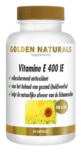 Golden Naturals Vitamine e 400 ie 60 Softgels