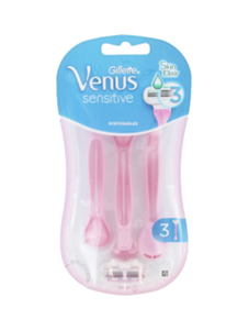 Venus Sensitive 3 wegwerpscheermesjes