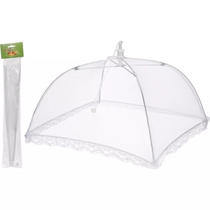 Excellent Houseware Vliegenkap Wit