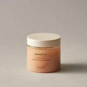 AROMATICA [] Salt Body Scrub Magnolia & Sandalwood 250g