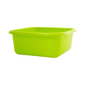 Merkloos Afwasbak Vierkant 12L 36x36x14,5cm, In Blauw, Groen, Grijs Of Roze