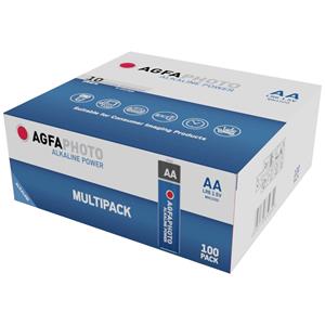 AgfaPhoto Power LR6 AA batterij (penlite) Alkaline 1.5 V 100 stuk(s)