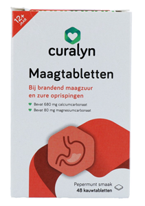 Curalyn Maagtabletten Pepermunt