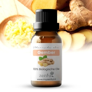 Zenful Gember olie biologisch 10 ml