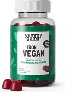 Yummygums Iron vegan 60 Gums